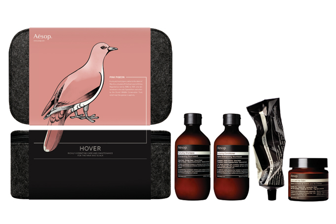 イソップから、スタイリッシュな鳥をデザインしたギフトキット＆パセリ