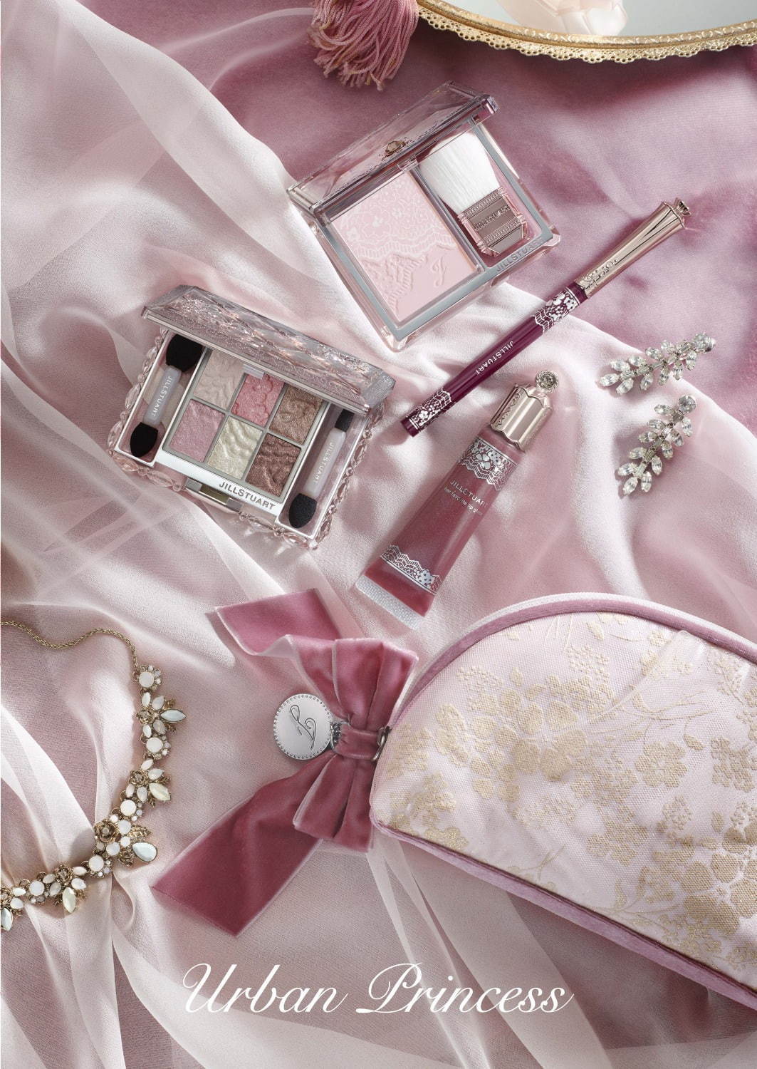 ジルスチュアート“プリンセス”着想のクリスマスコフレ19年、ピンクの