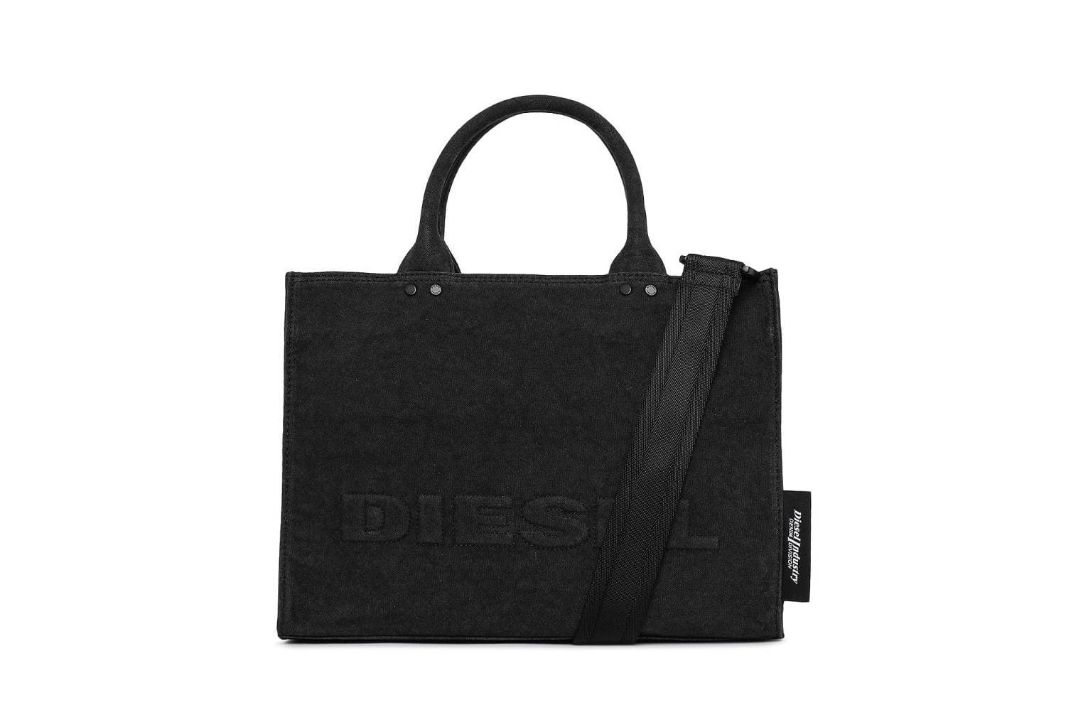 ディーゼルの新作ウィメンズトートバッグ、ショルダーストラップ付の