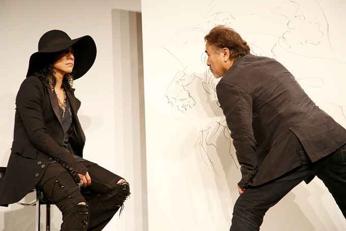 天野喜孝×HYDE コラボアート展 - 原宿でHYDEモチーフのイラストなど計