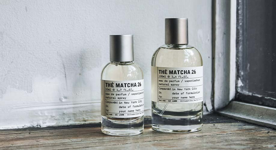 ル ラボ“抹茶”イメージの新香水「マッチャ 26 オード パルファム」抹茶