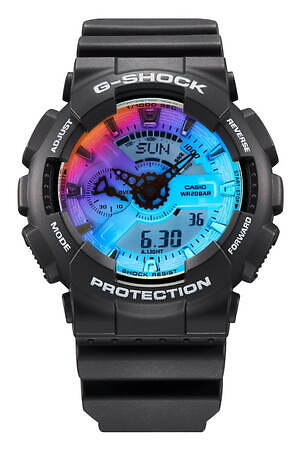 G-SHOCK、光を受けてレインボーに輝く新作シリーズ「イリデセント