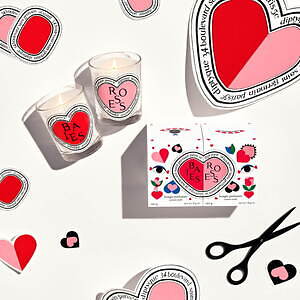 ディプティック「ベ＆ローズ」24年バレンタイン限定キャンドルセット