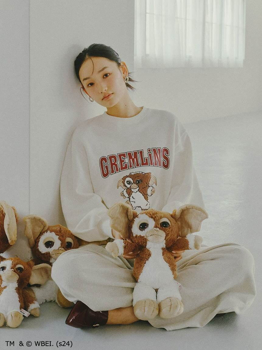 スナイデル×映画『グレムリン』“ギズモ”の刺繍入りカーディガンや