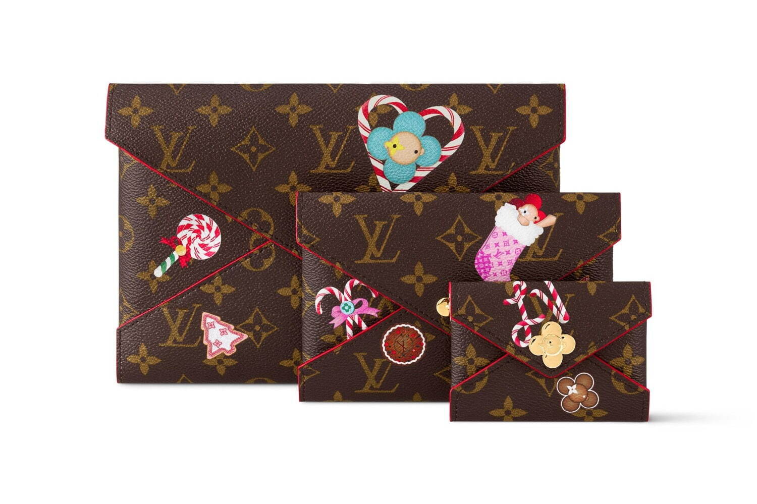 ルイ・ヴィトン24年クリスマス、ミニサイズのバッグや財布にマスコット