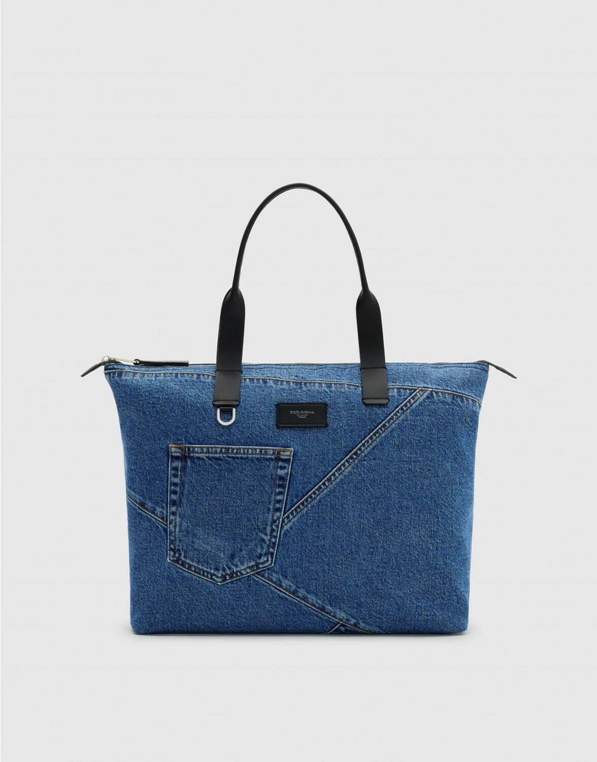 ドルチェ＆ガッバーナの新作メンズバッグ「アダモ」パッチワークデニム