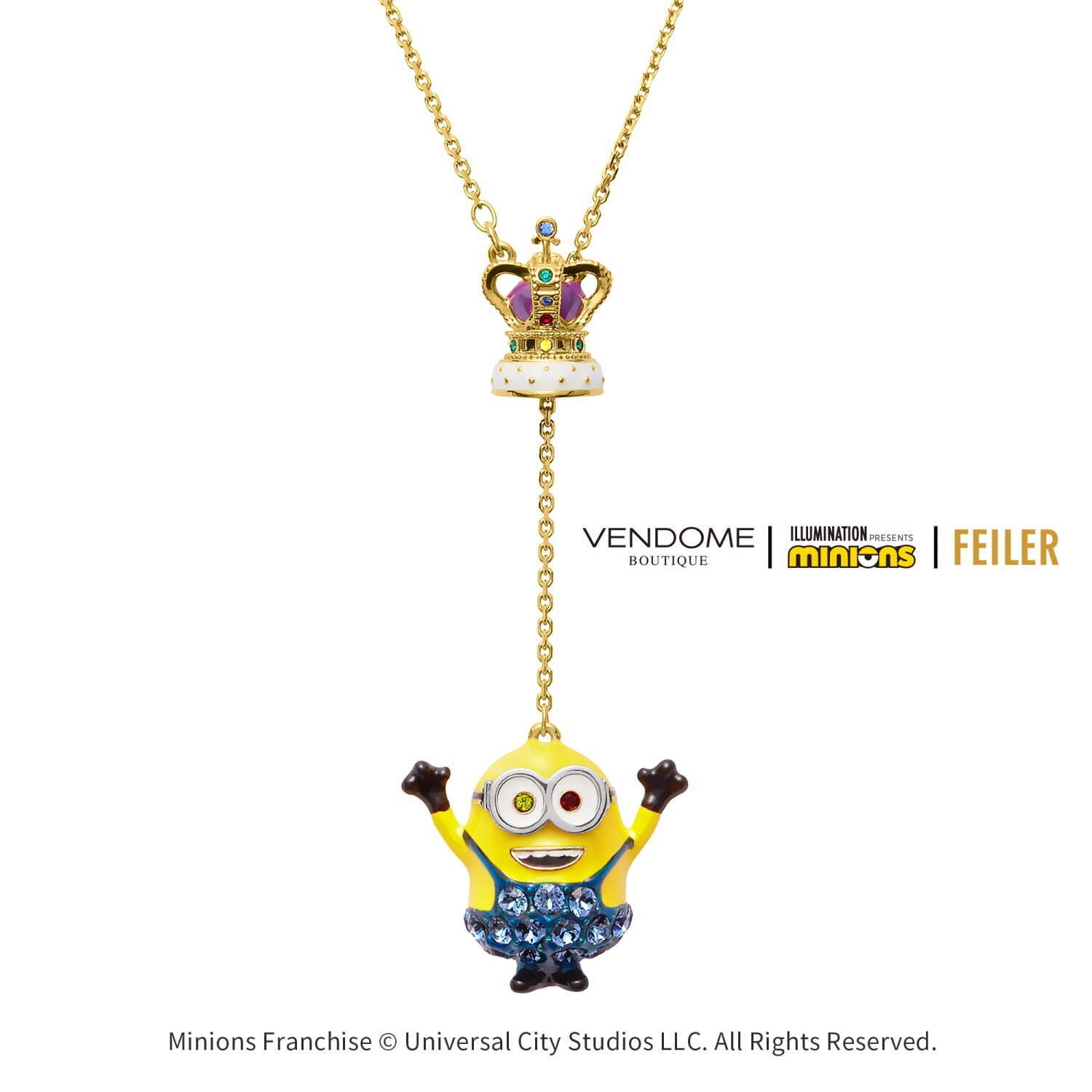 ヴァンドームブティック「ミニオン」アクセサリー“バナナ釣る