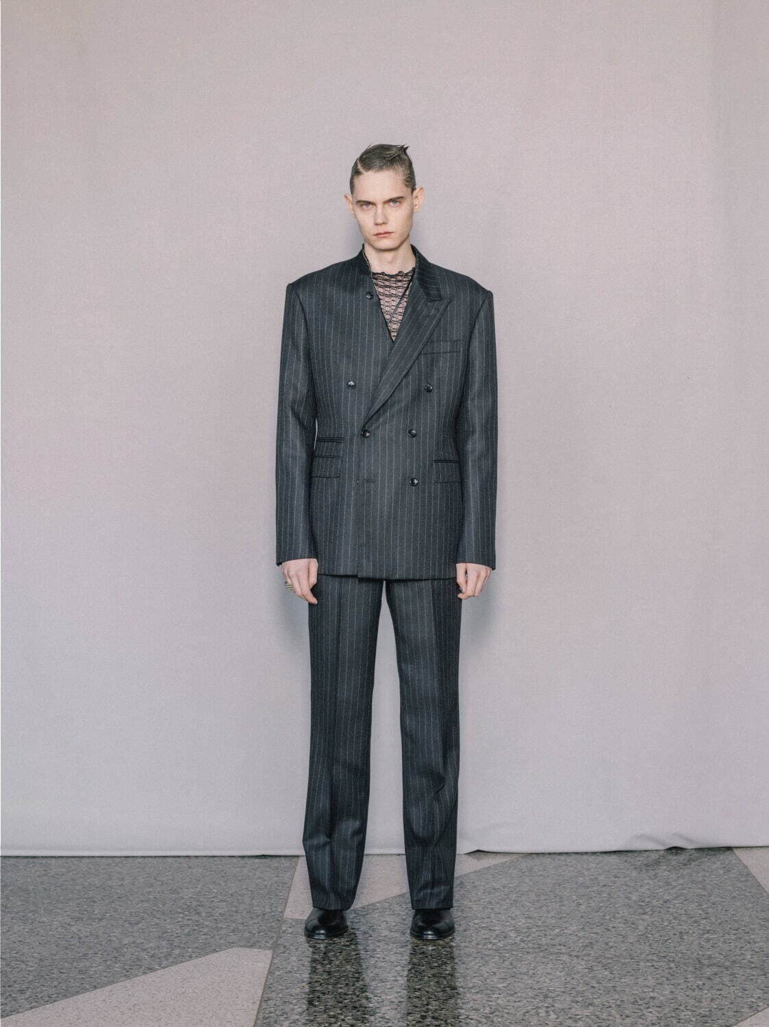 ジョン ローレンス サリバン“マルチファスナー”のボンバーブルゾン