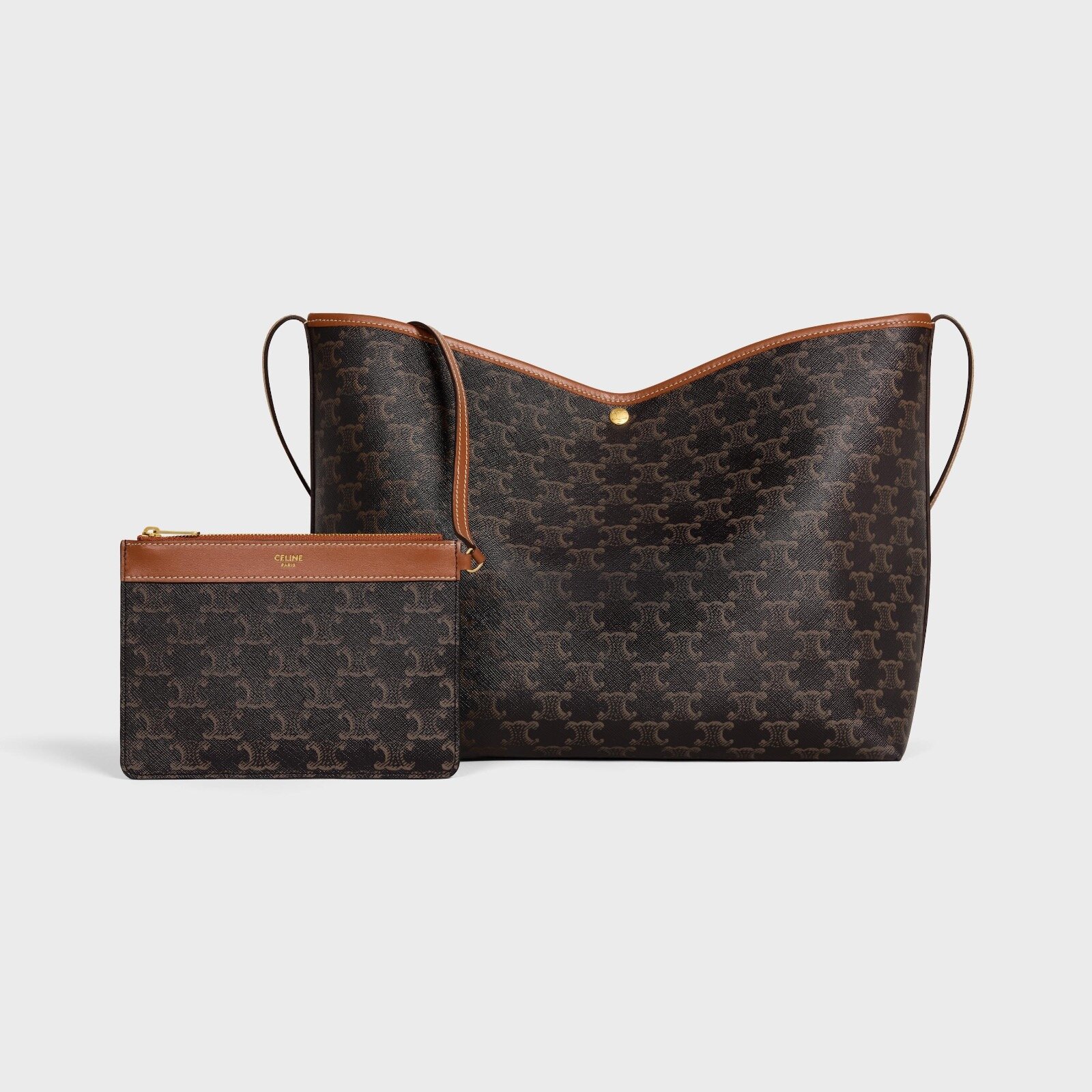 セリーヌのショルダーバッグ「ソフト ショッパー」トリオンフ