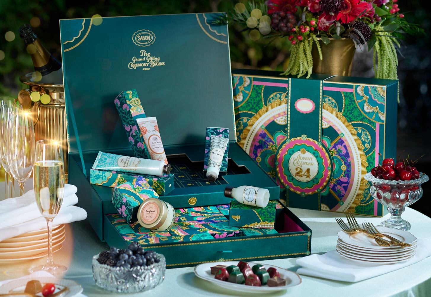 SABON25年クリスマスコフレ「アドベントカレンダー」ボディ・ハンド