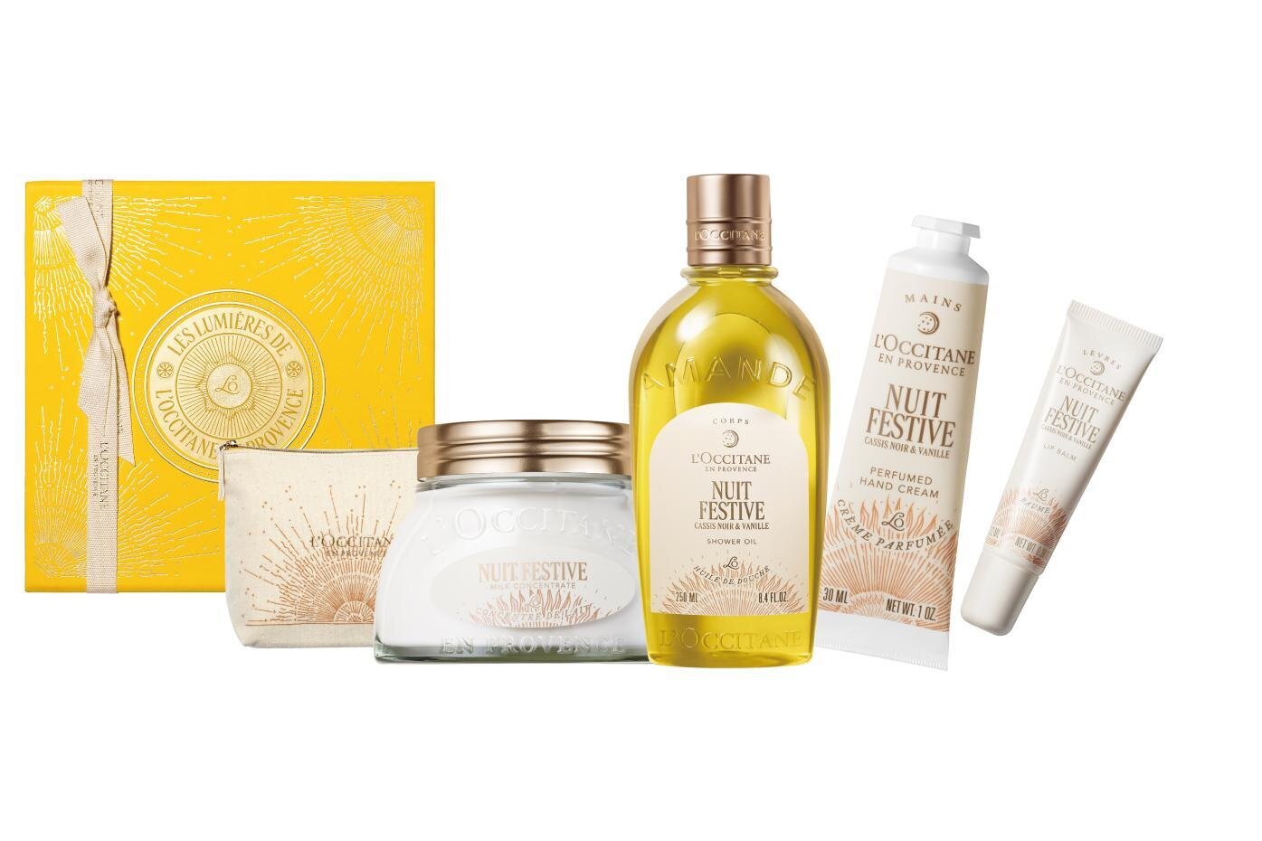 ロクシタン2025年クリスマスコフレ第2弾“夜の光着想”アーモンド