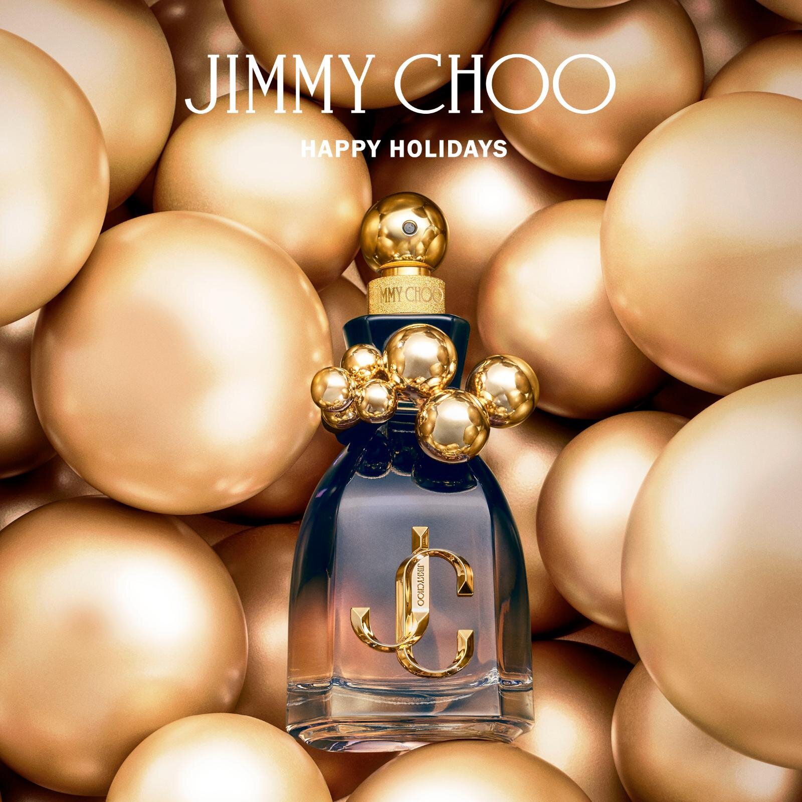 ジミー チュウ25年クリスマスコスメ、人気香水「アイ・ウォント