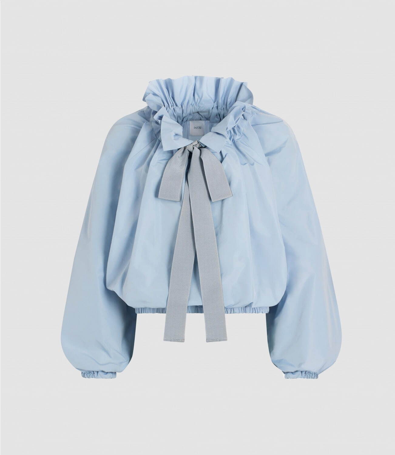 パトゥ“リボンタイ付き”ギャザーシャツ＆フーディー、大阪限定で