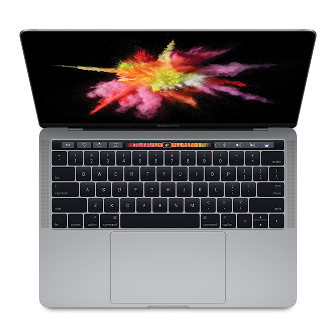 アップルが新型MacBook Proを発表 - キーボード上にタッチディスプレイ