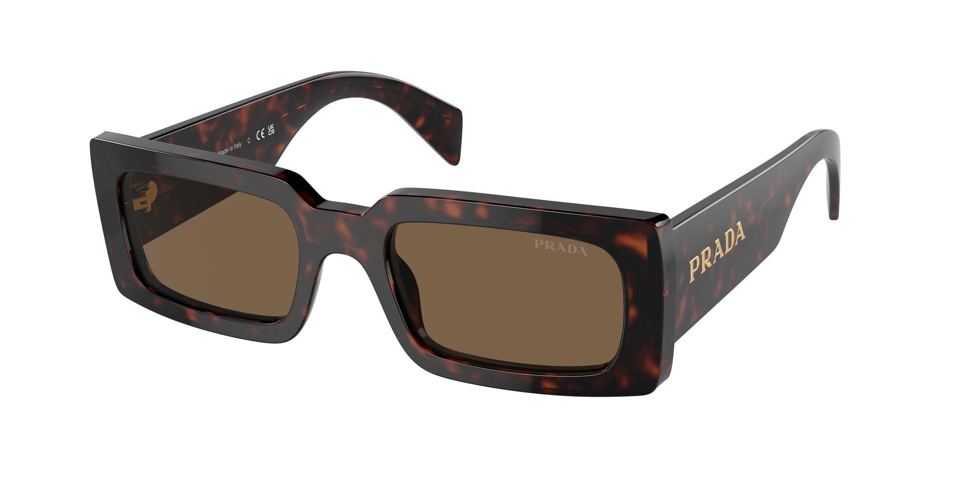 Prada SPRA07S Square Sunglasses | Fashion Eyewear US