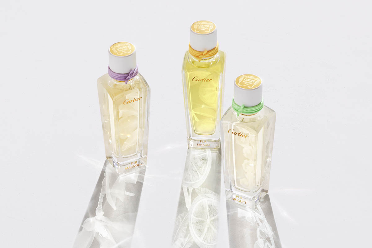 カルティエが3種の新作フレグランス発売 自然本来の瑞々しい香り