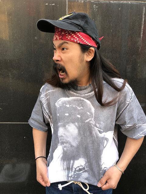 90年代 ガンズ＆ローゼス バンT ミュージック 音楽 手刷り