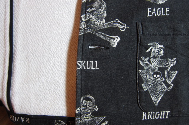 GANGSTERVILLE ギャングスタービル/SHAVING JACKET BLACK GANGSTERVILLE