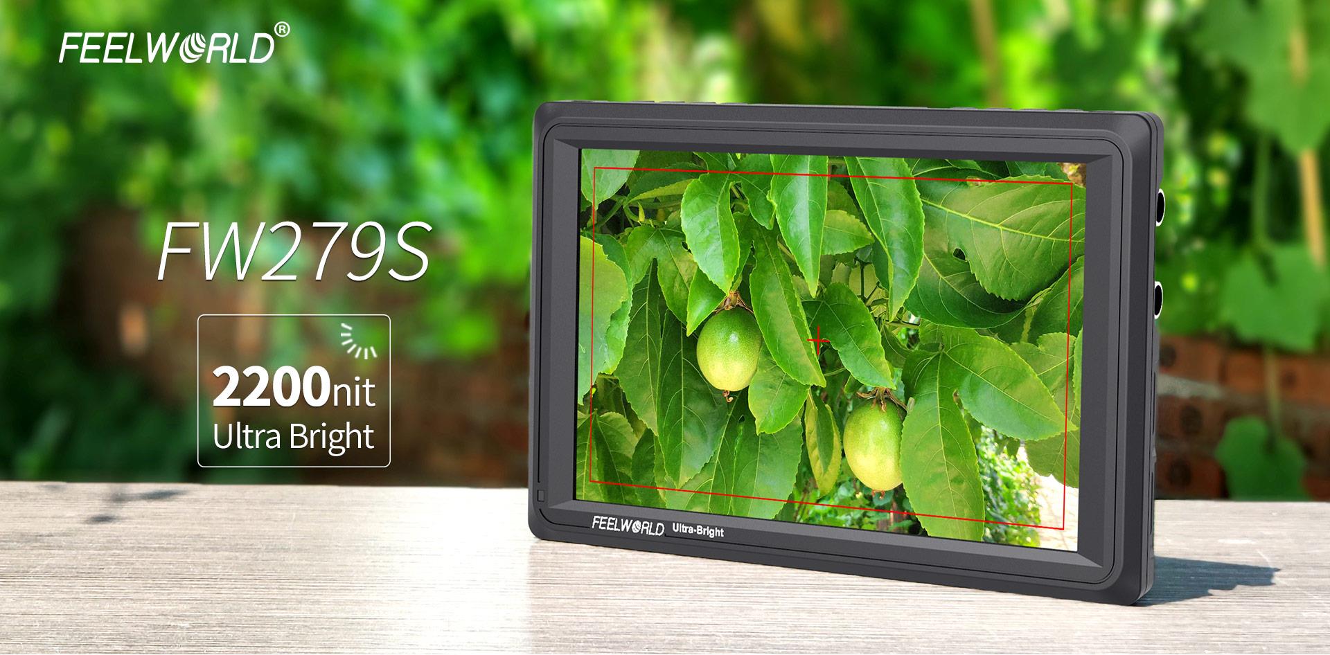 FEELWORLD FW279S 7 Inch 2200nit Daylight Viewable Camera Field