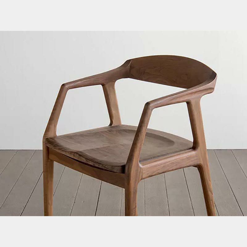 シキファニチア ユナ アームチェア・ウッド（板座） – FELICE.ONLINE