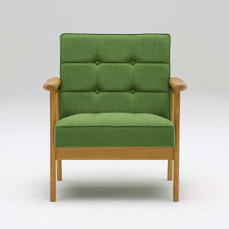 完売】国産材ケヤキ仕様 カリモク60 Kチェア1シーター ケヤキ×タープ