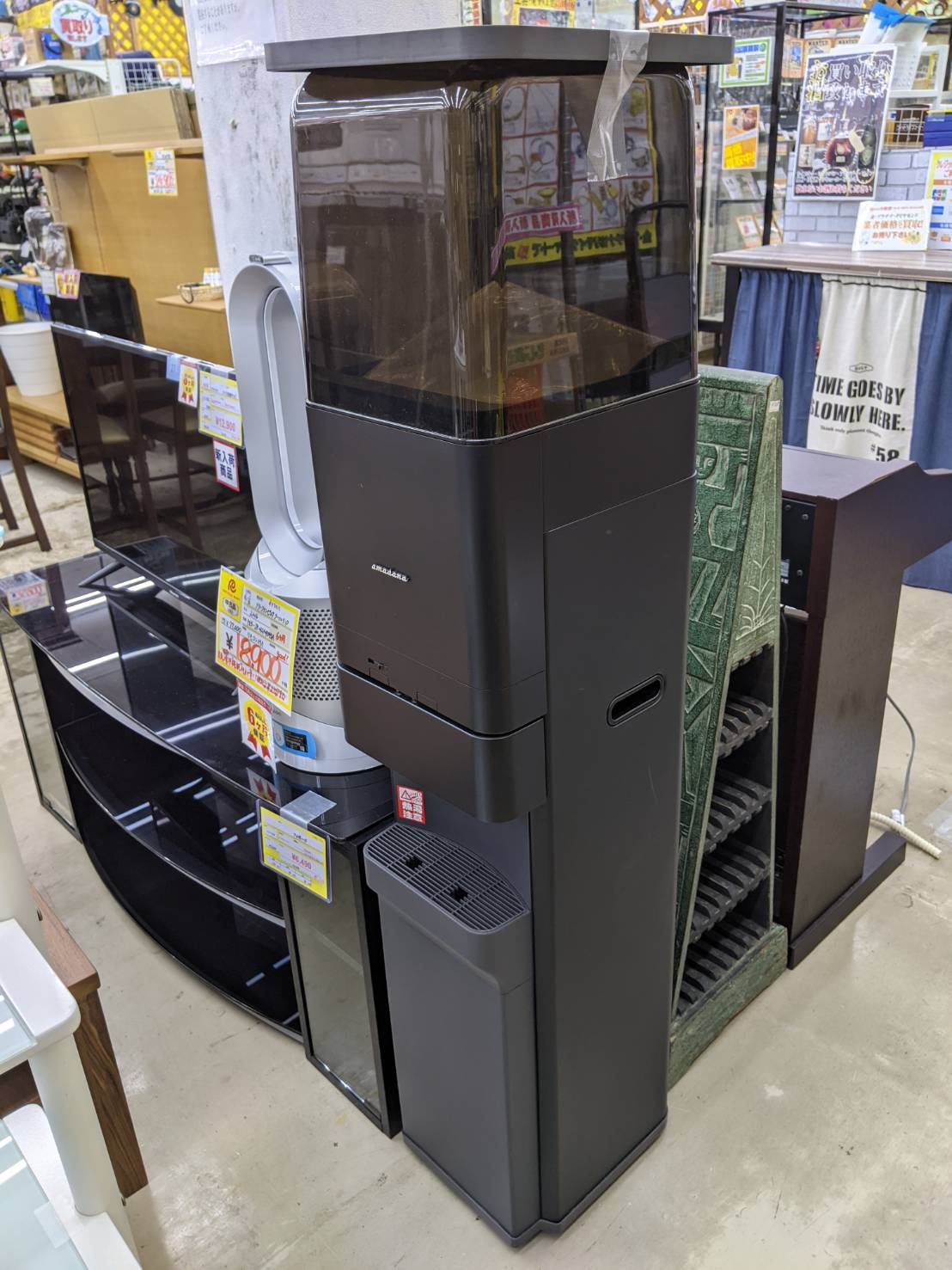 amadana プレミアムウォーター ウォーターサーバー HC98L-WD-AM2】を