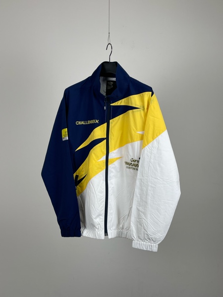CHALLENGER / xGary YAMAMOTO WARM UP JKT -Navy×Yellow-