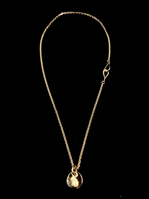 LARRY SMITH / 18K GOLD EAGLE HEAD PENDANT No. 62