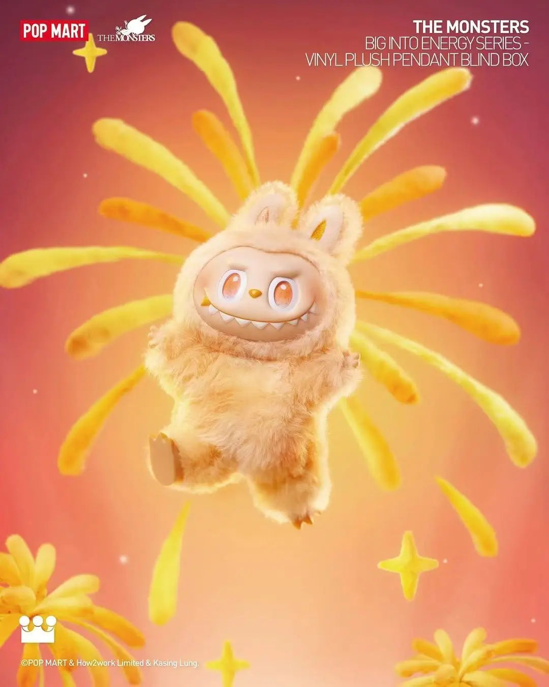 Labubu The monsters Big into Energy Vinyl Plush Blind Box | Arttoy