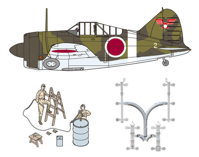 ファインモールド 1/48日本陸軍B-339バッファロー