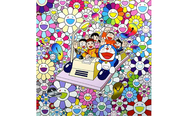 どこでもドア、いろいろあるよ』村上隆 | 絵画・アート販売 ギャラリー