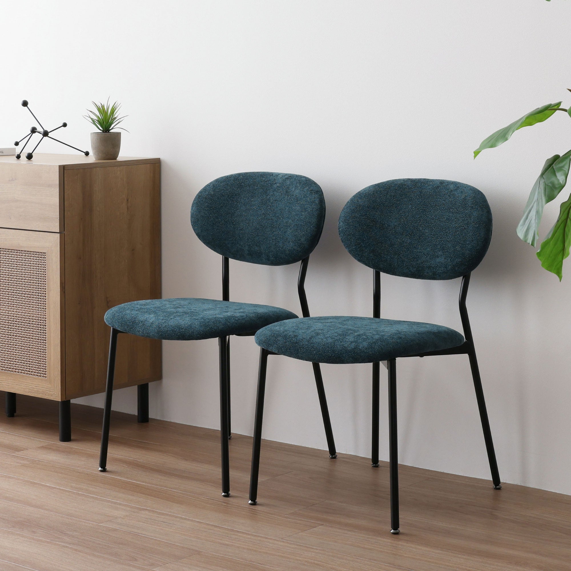 あす着]ダイニングチェア ミッドセンチュリー インダストリアル