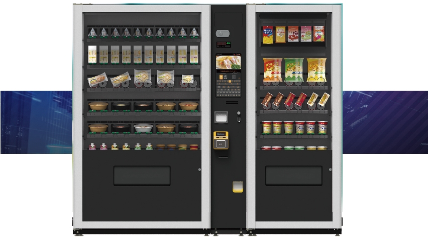 無人販売機(無人店舗ソリューション-マルチ自動販売機タイプ-)|販売