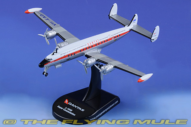Postage Stamp Planes 1:300 L-1049G Super Constellation Qantas