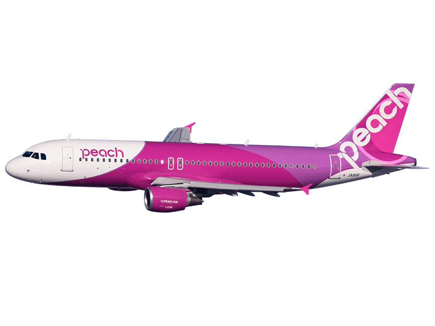 航空機・ヘリコプター Jfox 1/200 Peach Aviation A320neo JA206P JFOX