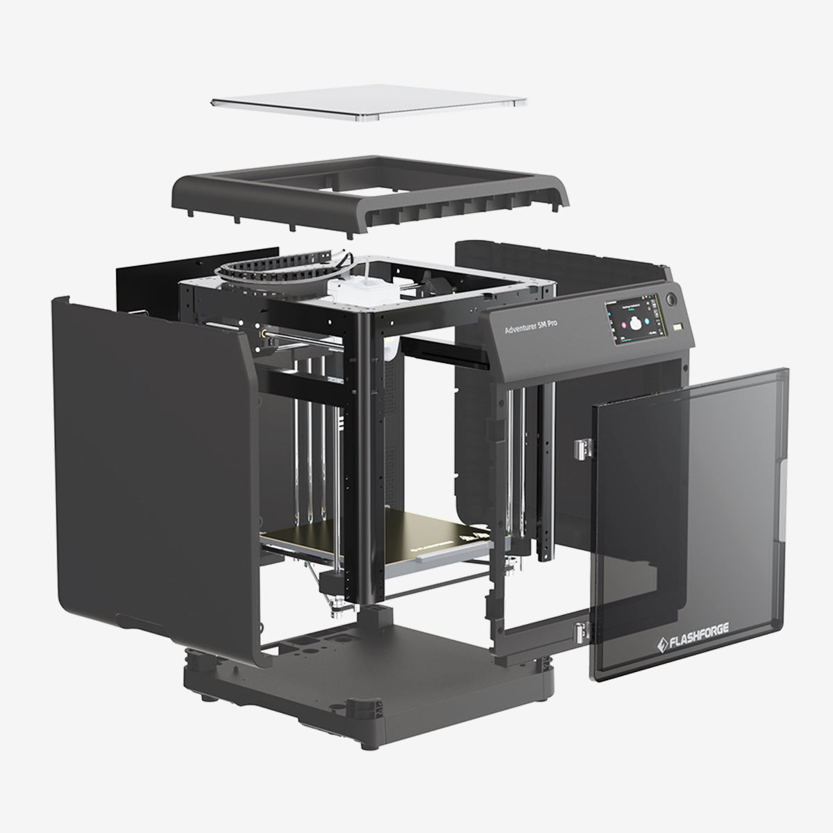 Flashforge Adventurer 5M Pro | Enclosed 3D Printer for Faster Prints