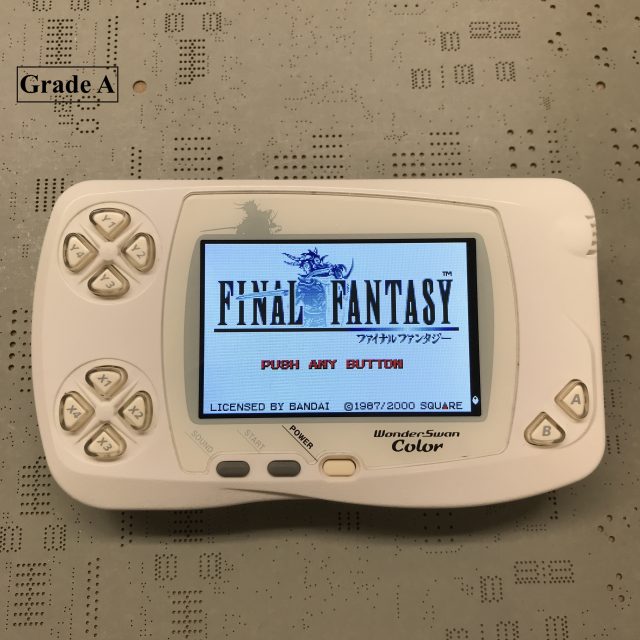 WonderSwan Color Boxed Final Fantasy Refurbished With IPS LCD