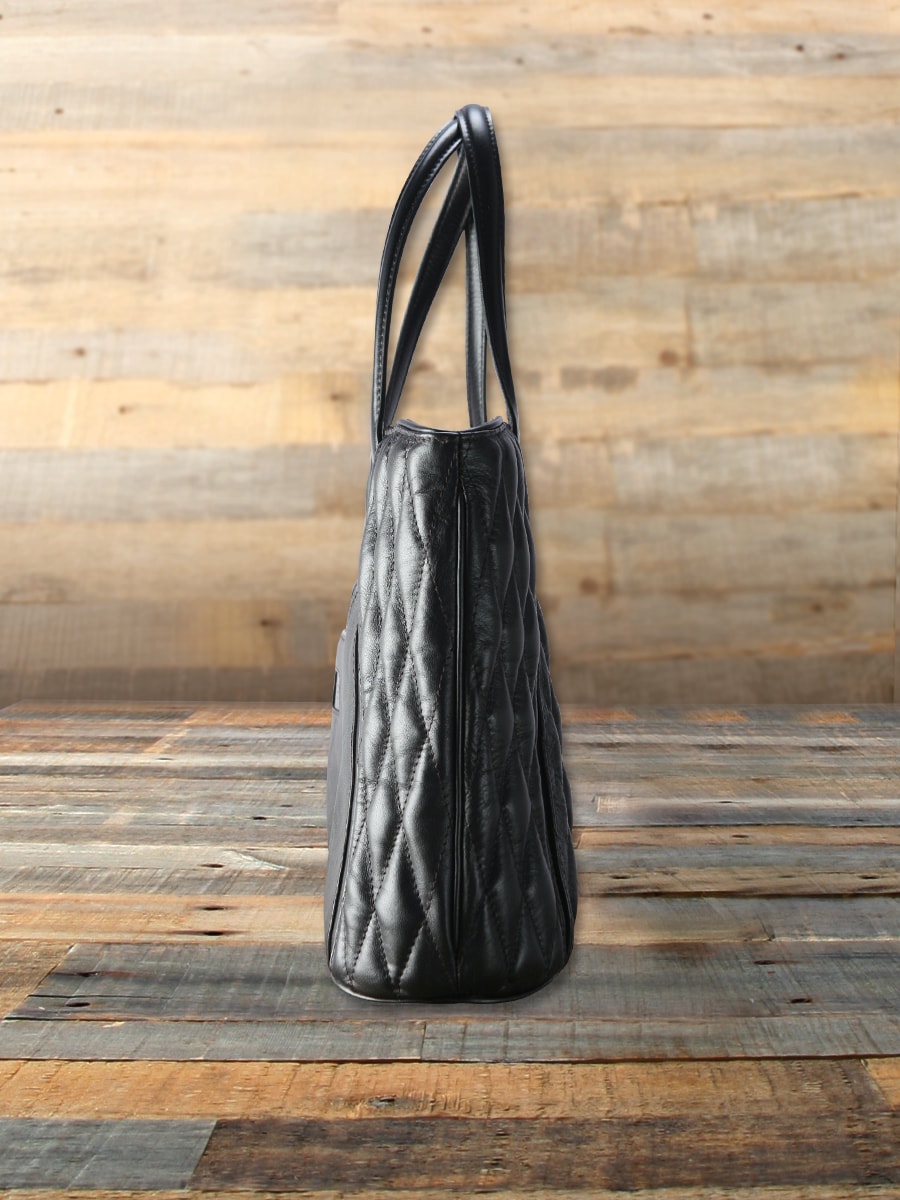 キルティング レザー トートバッグ FN-B6R2-5 | THE FLAT HEAD