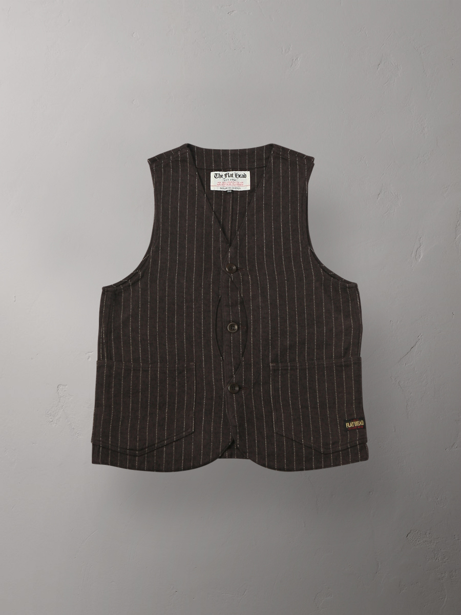 ハンティングベスト FN-OJ-CV001 | THE FLAT HEAD