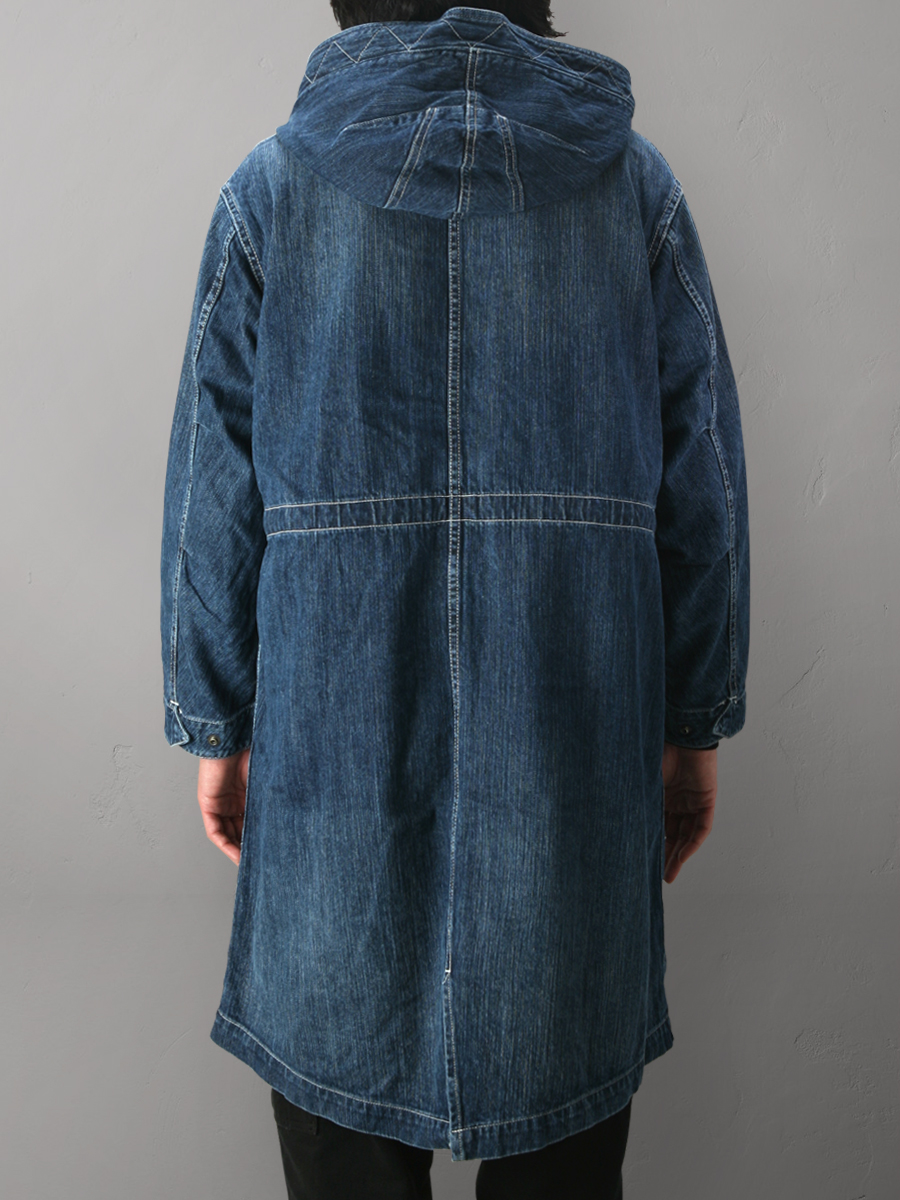 デニムモッズコート FN-OC-D001 | THE FLAT HEAD