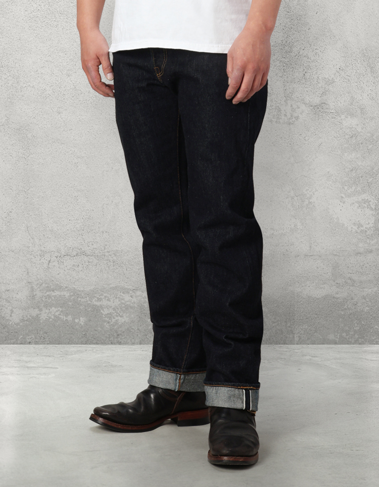 14.5oz ワイドストレート ジーンズ FN-3004 | THE FLAT HEAD