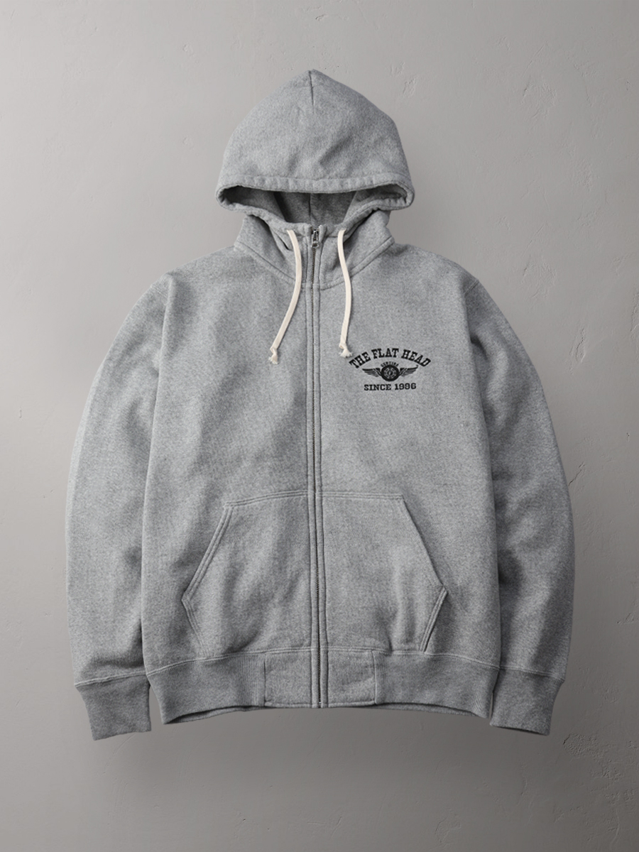 ハイネック フルジップ スウェットパーカー 裏起毛 FN-MHZP-002 | THE