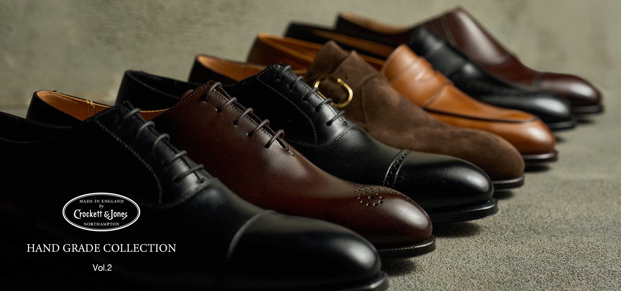 HAND GRADE COLLECTION Vol.2 -Crockett&Jones- | FRAME フレーム公式