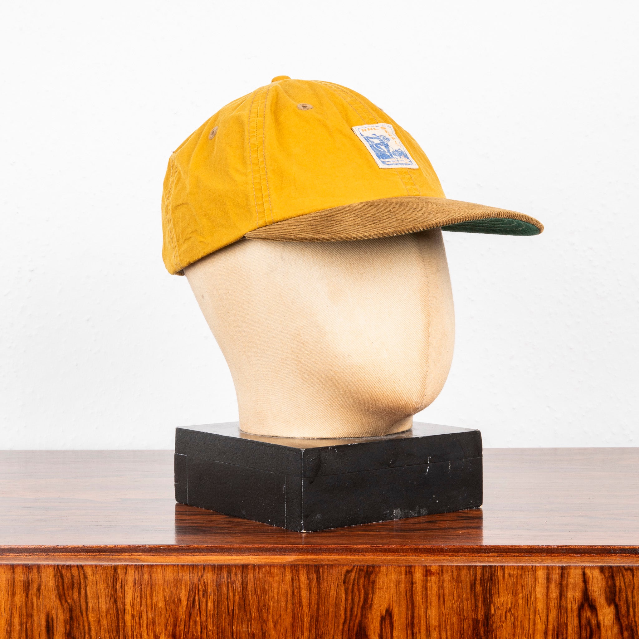 RRL Oil Cloth Sportsman Cap Mustard – Frans Boone Store