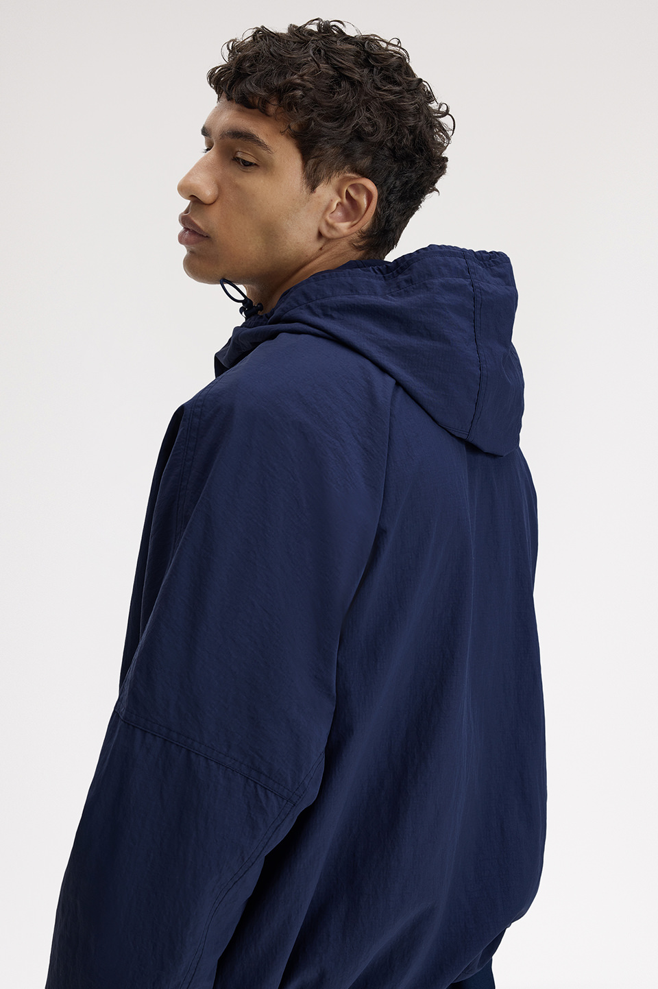 Cropped Ripstop Parka(S X86：TENNIS BLUE): | FRED PERRY JAPAN
