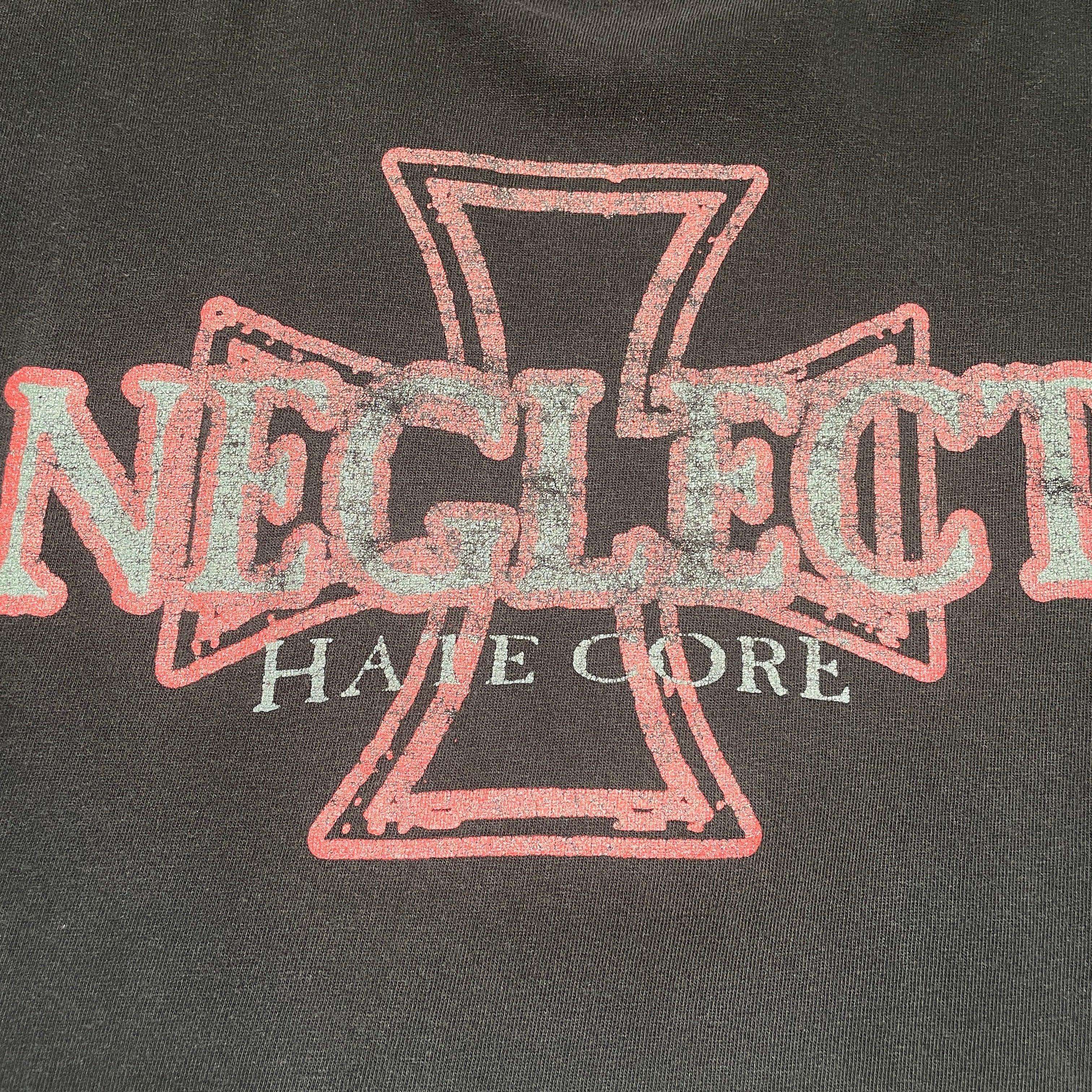 Vintage Neglect Hate Core Wasting My Life Band T-Shirt - FRESH