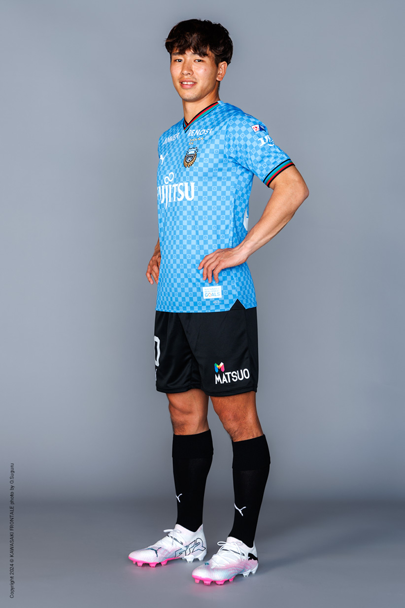 FW20/山田 新選手 | 選手・スタッフプロフィール2024 : KAWASAKI FRONTALE