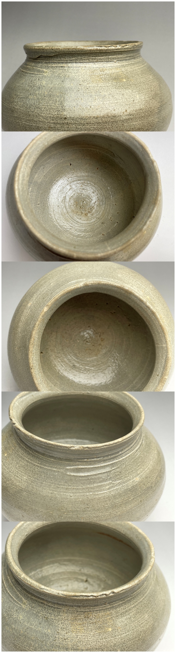 古美術 猫 - 李朝算盤形壺 | 古美術品専門サイト fufufufu.com