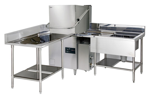 ドアタイプ洗浄機（ガス式・電気式）｜新開発のオリジナル洗浄ノズル