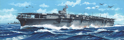 1/350 艦船17 日本海軍航空母艦 瑞鶴(昭和16年/開戦時)｜1/350 艦船